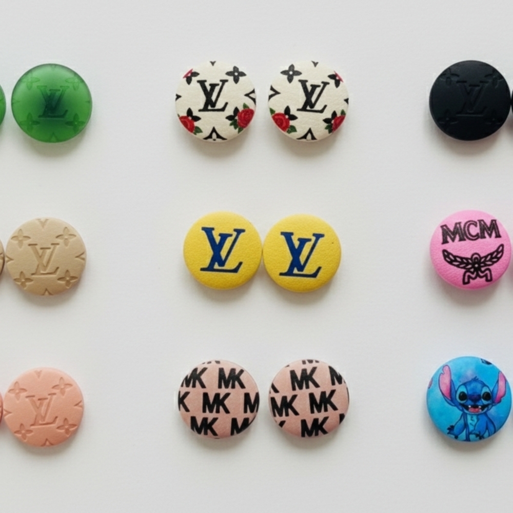 Luxury Designer Button Set - Multicolor - image 1